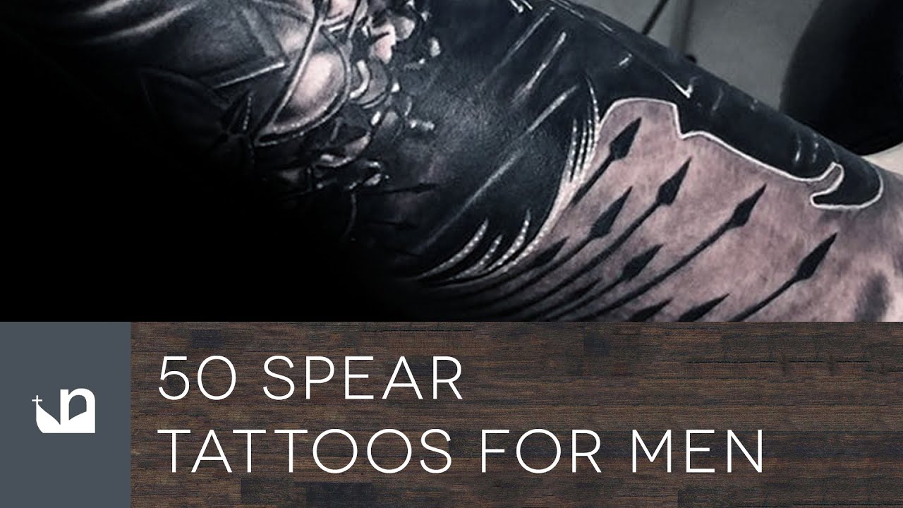 50 Spear Tattoos For Men Famous Tattoo Artists